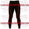 FM-894 m-108 Men Gym Fitness Yoga Compression Leggings Baselayer Tight Pant Long Trouser Black Red Thread
