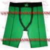 Men Gym Fitness MMA Board Grappling Compression Shorts Green (FM-896 b-142)