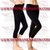 FM-894 L-2 Ladies Gym Fitness Yoga compression Leggings Baselayer Tight Capri Black