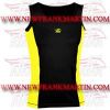 FM-898 fs-214 Fitness Gym Exercise Compression Ladies Women Singlet Yoga Tank Top Black Yellow