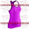 FM-898 fs-406 Fitness Gym Exercise Compression Ladies Women Singlet Yoga Tank Top Y Back Stringer Pink