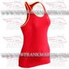 FM-898 fs-410 Fitness Gym Exercise Compression Ladies Women Singlet Yoga Tank Top Y Back Stringer Red Yellow