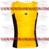 FM-898 fs-278 Fitness Gym Exercise Compression Ladies Women Singlet Yoga Tank Top Yellow Black
