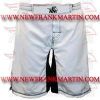 Ladies Gym Fitness Compression Running MMA Board Shorts White Black FM-896 L-202