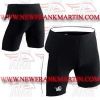 Men Gym Fitness MMA Board Grappling Compression Vale Tudo Shorts Black White FM-896 c-162