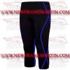 FM-894 mc-2 Men Gym Fitness Yoga Compression Leggings Baselayer Tight Pant Long Trouser Black Blue Thread