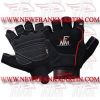 FM-996 g-1848 Weightlifting Fitness Crossfit Gym Gloves Black Synthetic Leather