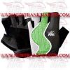 FM-996 g-2042 Weightlifting Fitness Crossfit Gym Gloves Leather Spandex Black Grey Grey