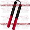Nunchaku Safety Foam Black and Red with Cord (FM-5102 a-4)