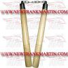 Nunchaku White Oak Round Grooved Grip with Chain (FM-5104 c-2)