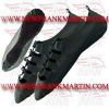 Gymnastic Dancing Ballet Trampoline Shoes Brigadoons Leather Full Sole Black FM-524 a-304