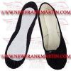 Gymnastic Dancing Ballet Trampoline Shoes Canvas Full Sole Black FM-524 a-284