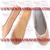 Gymnastic Dancing Ballet Trampoline Shoes Leather Full Sole Tan FM-524 a-148