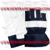 Working Gloves Natural colour with Blue Fabric (FM-6002 a-12)