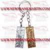 Kyokushin Keychain in Metal with Grains (FM-1111 b-1)
