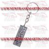 Kyokushin Keychain in Metal without Grains (FM-1111 b-2)