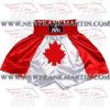Muay Thai Short with Canadian Flag (FM-892 F-4)