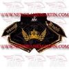 Muay Thai Short with Strips & Side Flaps (FM-891 B-6)