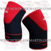 FM-176 k-164 Weightlifting Fitness Crossfit Gym 5mm 7mm Neoprene Knee Sleeves Black Red