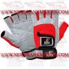 FM-996 g-822 Weightlifting Fitness Crossfit Gym Gloves Amara & Synthetic Leather & Fourway Red Natural
