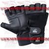 FM-996 g-882 Weightlifting Fitness Crossfit Gym Gloves GrainLeather & Fourway Black