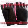 FM-996 g-282 Weightlifting Fitness Crossfit Gym Gloves Leather Mesh Black Pink