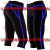 FM-894 tc-402 Ladies Gym Fitness Yoga compression Leggings Baselayer Tight Capri Trouser Black Blue Thread Zip FM-894 tc-402 Ladies Gym Fitness Yoga compression Leggings Baselayer Tight Capri Trouser Black Blue Thread Zip