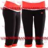 FM-894 tc-302 Ladies Gym Fitness Yoga compression Leggings Baselayer Tight Capri Trouser Black Red White FM-894 tc-302 Ladies Gym Fitness Yoga compression Leggings Baselayer Tight Capri Trouser Black Red White