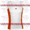FM-898 fs-268 Fitness Gym Exercise Compression Ladies Women Singlet Yoga Tank Top White Orange FM-898 fs-268 Fitness Gym Exercise Compression Ladies Women Singlet Yoga Tank Top White Orange