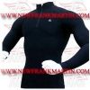 FM-898 b-302 Gym Fitness MMA Rash Guards Baselayer Compression Shirts Black Full sleeve with Zip FM-898 b-302 Gym Fitness MMA Rash Guards Baselayer Compression Shirts Black Full sleeve with Zip