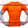 FM-898 h-110 Gym Fitness MMA Rash Guards Baselayer Compression Shirts Orange Half sleeve FM-898 h-110 Gym Fitness MMA Rash Guards Baselayer Compression Shirts Orange Half sleeve