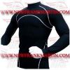 FM-898 b-102 Gym Fitness MMA Rash Guards Baselayer Compression Shirts front Seam Full sleeve Black White FM-898 b-102 Gym Fitness MMA Rash Guards Baselayer Compression Shirts front Seam Full sleeve Black White