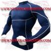 FM-898 b-144 Gym Fitness MMA Rash Guards Baselayer Compression Shirts front Seam Full sleeve Blue White FM-898 b-144 Gym Fitness MMA Rash Guards Baselayer Compression Shirts front Seam Full sleeve Blue White