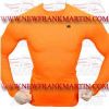 FM-898 b-148 Gym Fitness MMA Rash Guards Baselayer Compression Shirts front Seam Full sleeve Orange Grey FM-898 b-148 Gym Fitness MMA Rash Guards Baselayer Compression Shirts front Seam Full sleeve Orange Grey