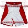 Ladies Gym Fitness Compression Running MMA Board Shorts White Red FM-896 L-602 Ladies Gym Fitness Compression Running MMA Board Shorts White Red FM-896 L-602