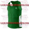 FM-898 ms-210 Gym Fitness Bodybuilding Workout Men Singlet Y Back Stringers Tank Tops Green & White FM-898 ms-210 Gym Fitness Bodybuilding Workout Men Singlet Y Back Stringers Tank Tops Green & White