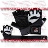 FM-996 g-2882 Weightlifting Fitness Crossfit Gym Gloves Black White Spandex & Synthetic Leather FM-996 g-2882 Weightlifting Fitness Crossfit Gym Gloves Black White Spandex & Synthetic Leather