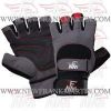 TN_Weightlifting Gloves Grey Black Synthetic Leather 2