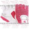 FM-996 g-214 Weightlifting Fitness Crossfit Gym Gloves Leather Mesh White Pink FM-996 g-214 Weightlifting Fitness Crossfit Gym Gloves Leather Mesh White Pink