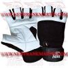 FM-996 g-462 Weightlifting Fitness Crossfit Gym Gloves Leather Spandex Black White FM-996 g-462 Weightlifting Fitness Crossfit Gym Gloves Leather Spandex Black White