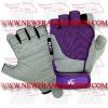 FM-996 g-1802 Weightlifting Fitness Crossfit Gym Gloves Leather Spandex Magenta Grey FM-996 g-1802 Weightlifting Fitness Crossfit Gym Gloves Leather Spandex Magenta Grey