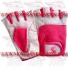 FM-996 g-452 Weightlifting Fitness Crossfit Gym Gloves Leather White Pink FM-996 g-452 Weightlifting Fitness Crossfit Gym Gloves Leather White Pink