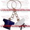 Judo Jacket Keychain in Metal (FM-1101 a-1) Judo Jacket Keychain in Metal (FM-1101 a-1)