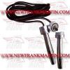 Skipping Jump Rope Leather Steel Handle FM-920 a-426 Skipping Jump Rope Leather Steel Handle FM-920 a-426