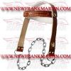 FM-996 h-82 Weightlifting Head Harness Leather Brown FM-996 h-82 Weightlifting Head Harness Leather Brown