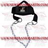 FM-996 h-4 Weightlifting Head Harness Nylon Black FM-996 h-4 Weightlifting Head Harness Nylon Black