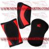 FM-176 ke-250 Weightlifting Fitness Crossfit Gym 5mm 7mm Knee Sleeves Black Red FM-176 ke-250 Weightlifting Fitness Crossfit Gym 5mm 7mm Knee Sleeves Black Red