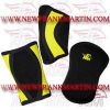 FM-176 ke-254 Weightlifting Fitness Crossfit Gym 5mm 7mm Knee Sleeves Black Yellow FM-176 ke-254 Weightlifting Fitness Crossfit Gym 5mm 7mm Knee Sleeves Black Yellow