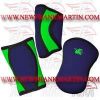 FM-176 ke-282 Weightlifting Fitness Crossfit Gym 5mm 7mm Knee Sleeves Blue Green FM-176 ke-282 Weightlifting Fitness Crossfit Gym 5mm 7mm Knee Sleeves Blue Green