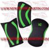 FM-176 ke-610 Weightlifting Fitness Crossfit Gym 5mm 7mm Knee Sleeves Elastic Black Green FM-176 ke-610 Weightlifting Fitness Crossfit Gym 5mm 7mm Knee Sleeves Elastic Black Green